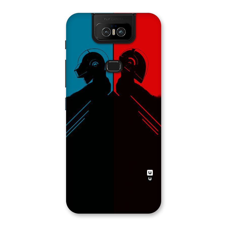 Fight Colours Back Case for Zenfone 6z