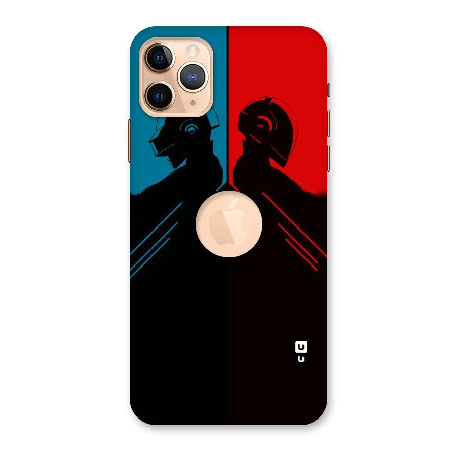 Fight Colours Back Case for iPhone 11 Pro Max Logo Cut
