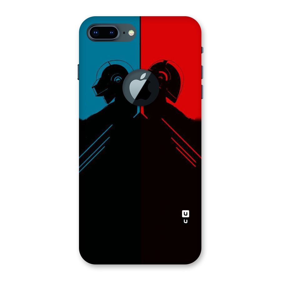 Fight Colours Back Case for iPhone 7 Plus Logo Cut