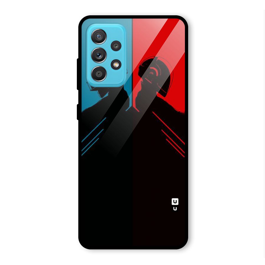 Fight Colours Glass Back Case for Galaxy A52
