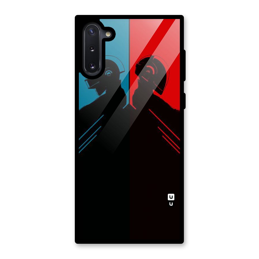 Fight Colours Glass Back Case for Galaxy Note 10