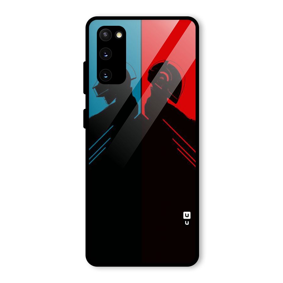 Fight Colours Glass Back Case for Galaxy S20 FE 5G
