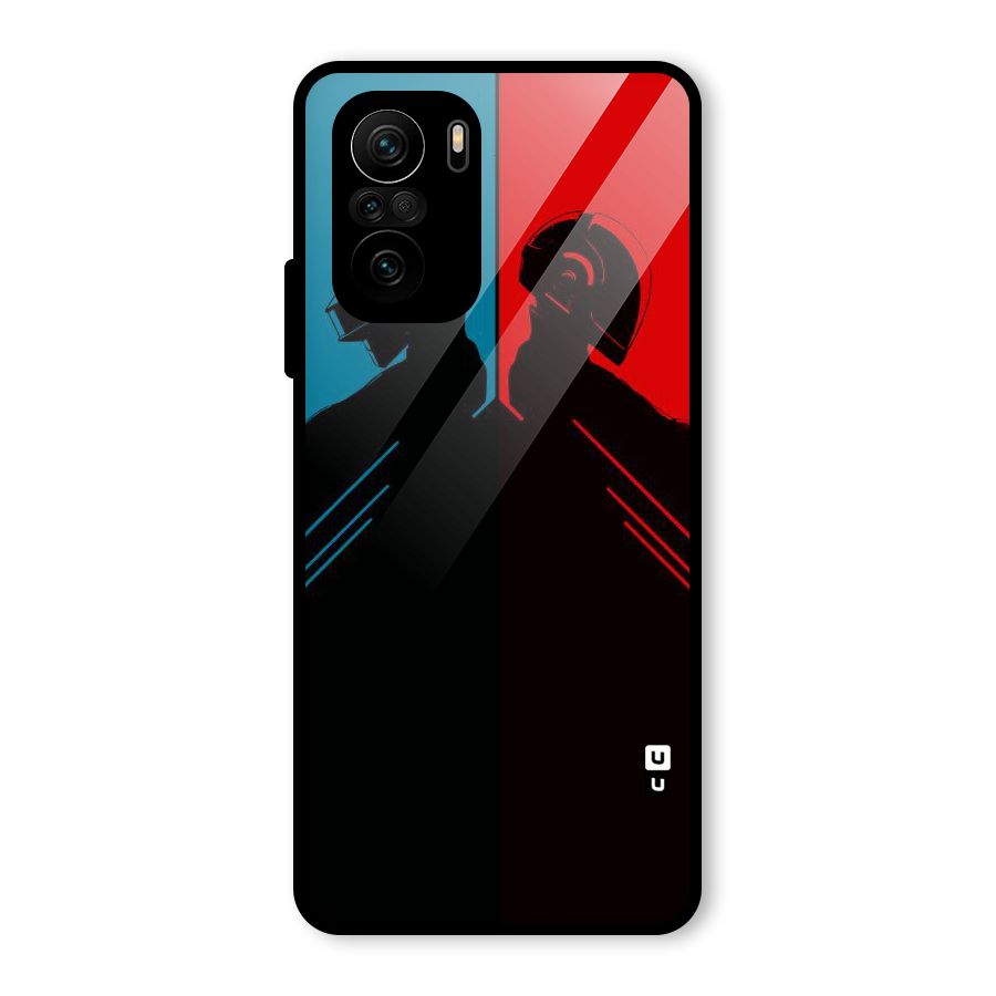 Fight Colours Glass Back Case for Mi 11x