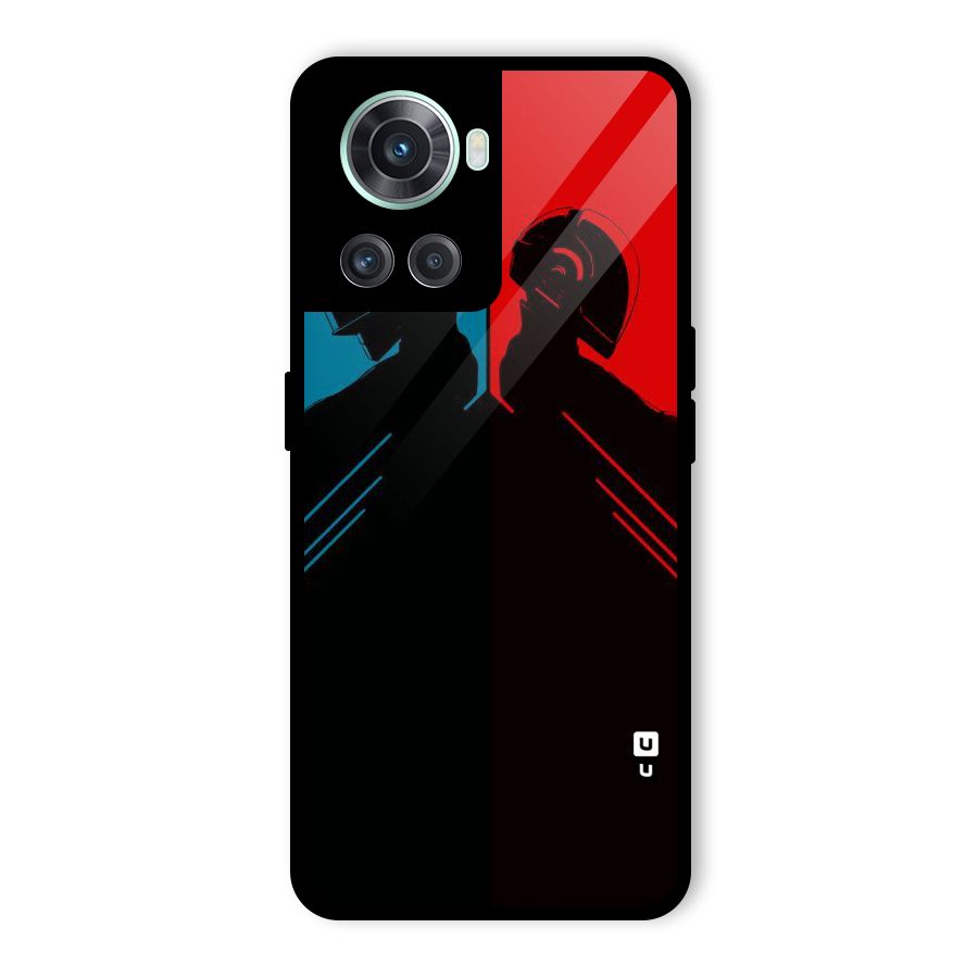 Fight Colours Glass Back Case for OnePlus 10R
