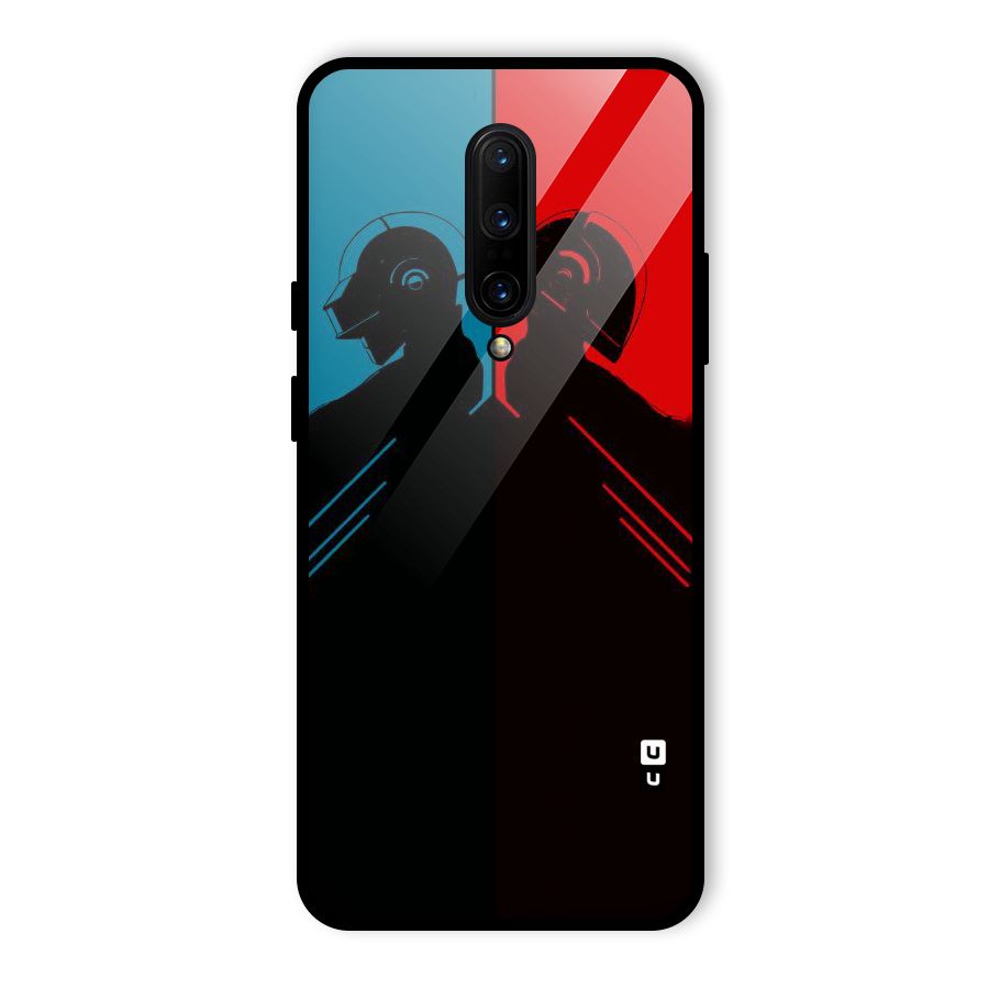 Fight Colours Glass Back Case for OnePlus 7 Pro