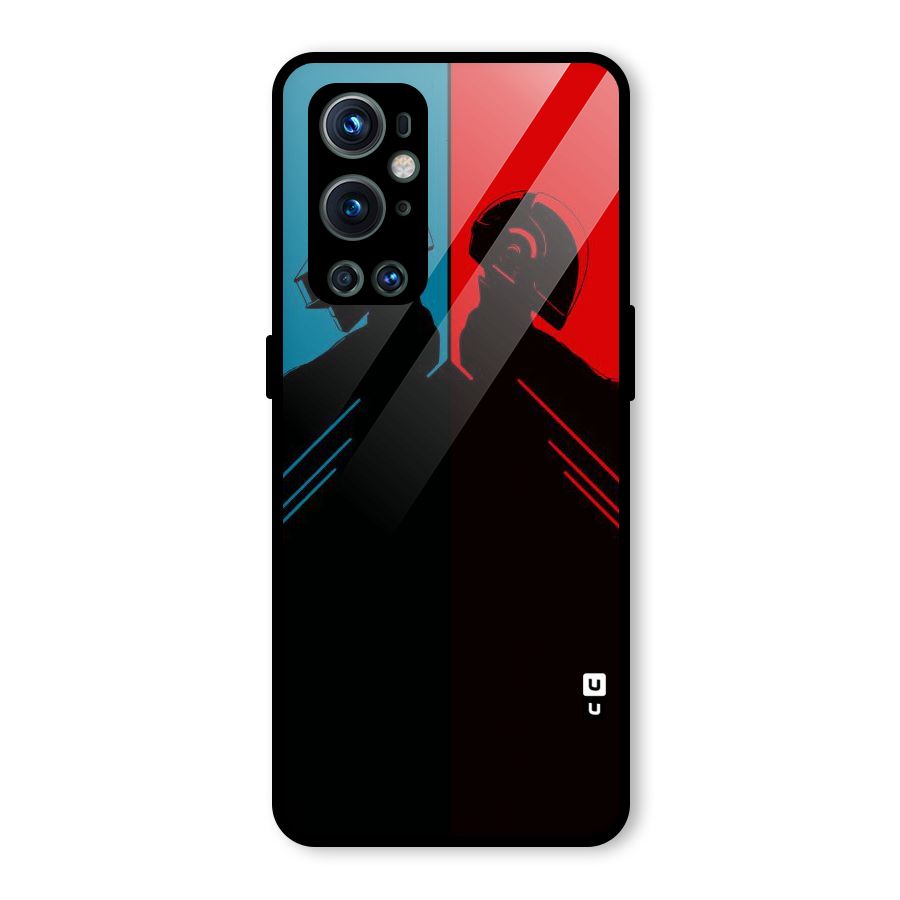 Fight Colours Glass Back Case for OnePlus 9 Pro