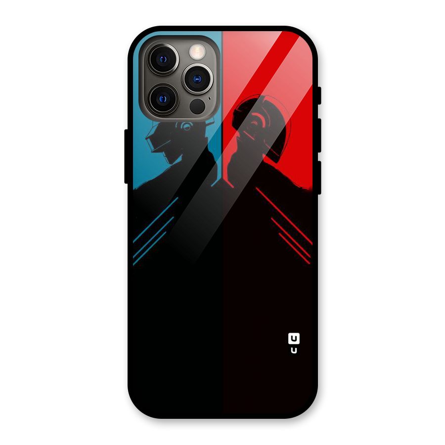 Fight Colours Glass Back Case for iPhone 12 Pro