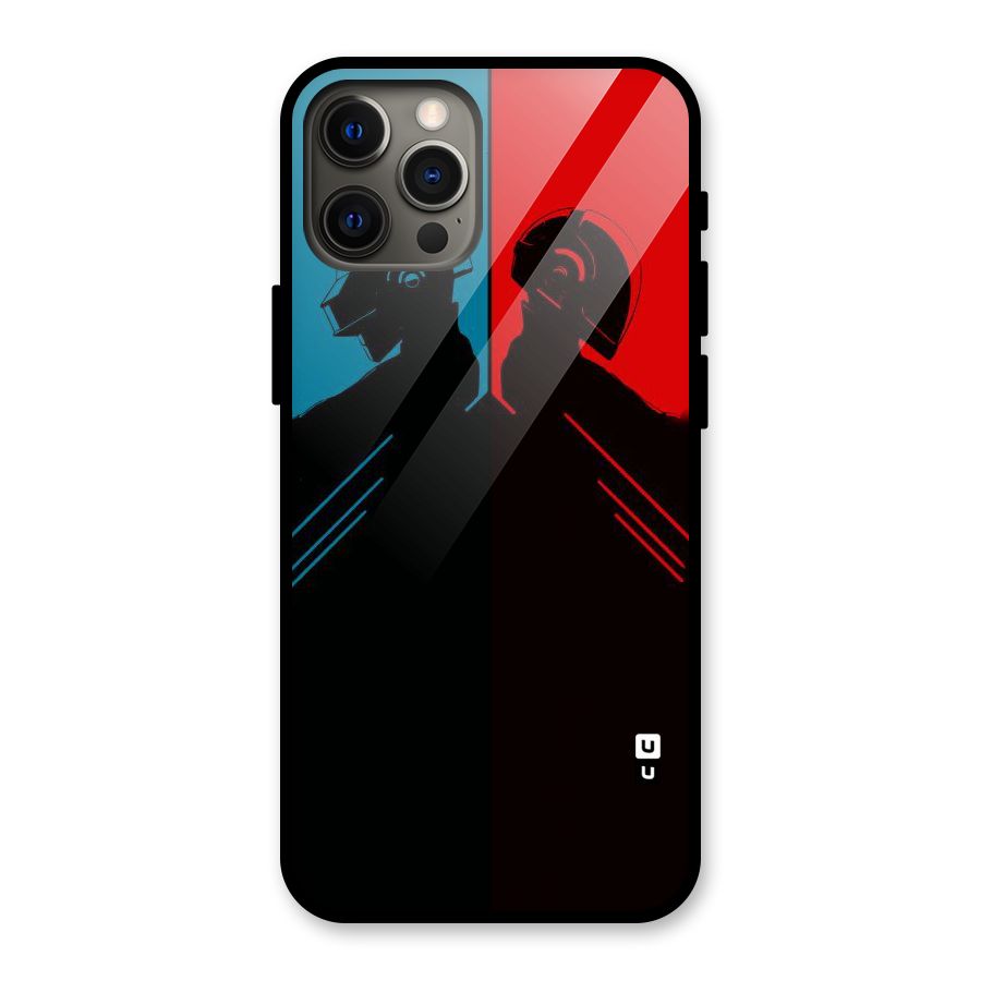 Fight Colours Glass Back Case for iPhone 12 Pro Max