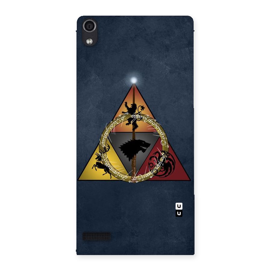 Fight For Crown Back Case for Ascend P6