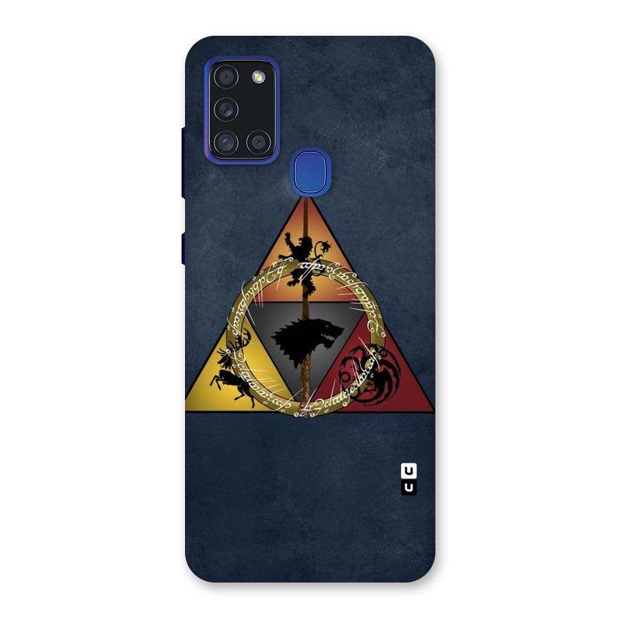 Fight For Crown Back Case for Galaxy A21s