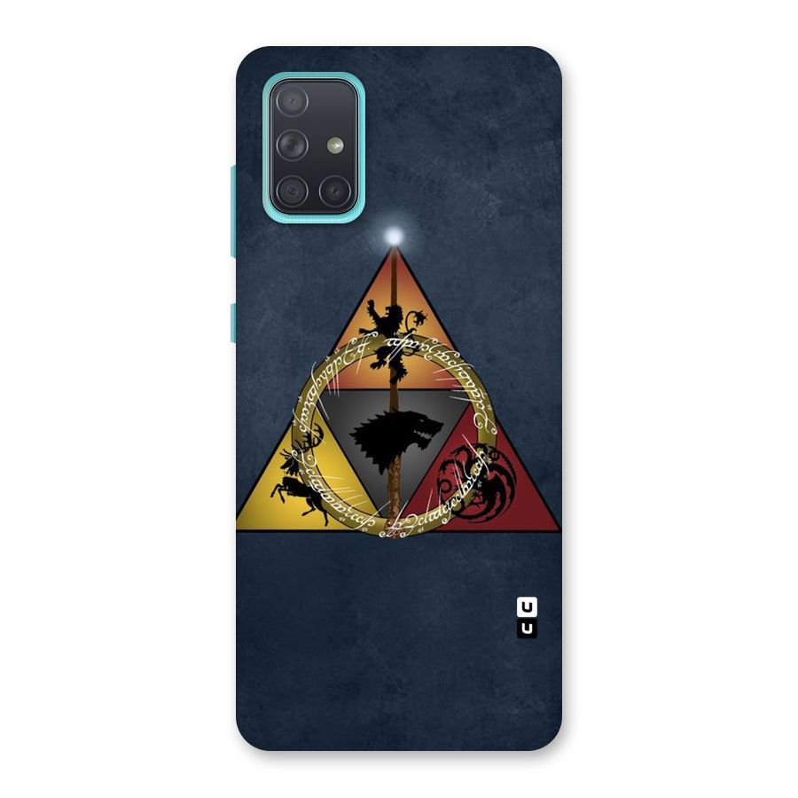 Fight For Crown Back Case for Galaxy A71