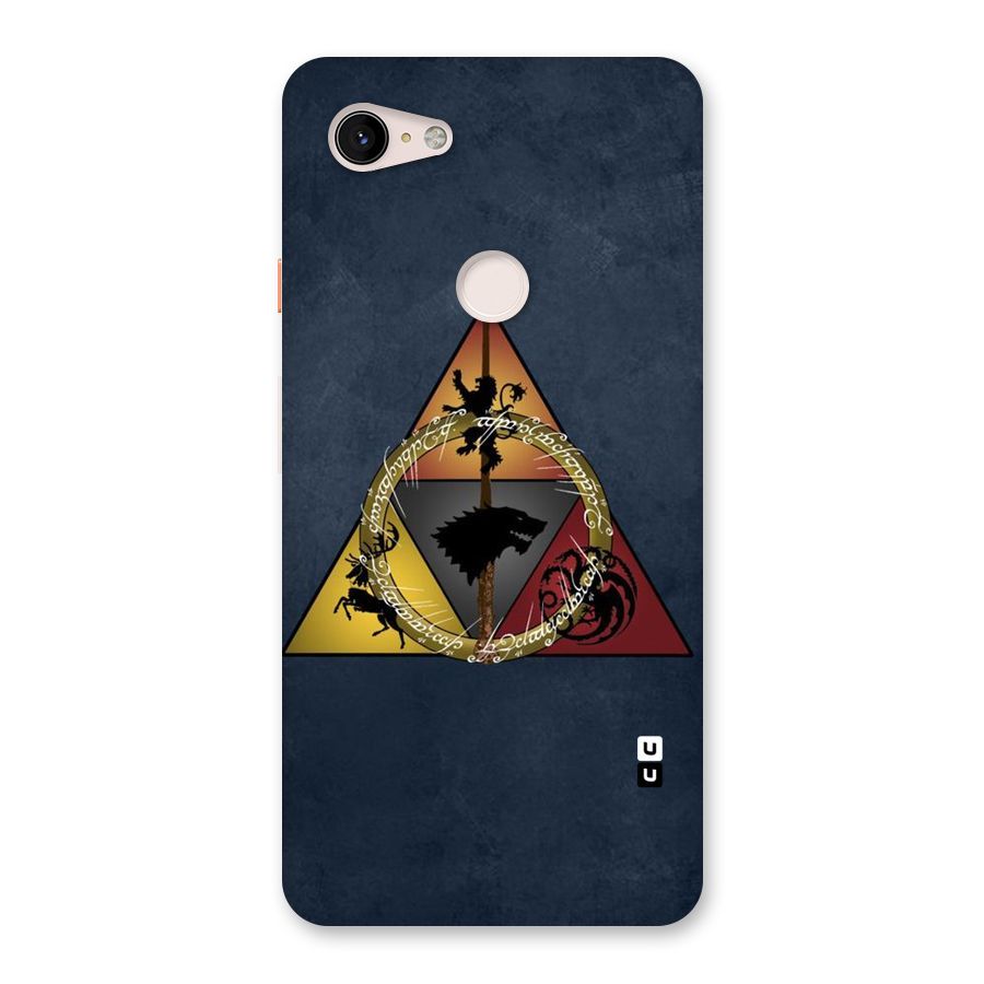 Fight For Crown Back Case for Google Pixel 3 XL