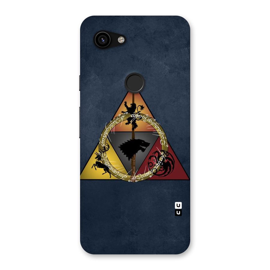 Fight For Crown Back Case for Google Pixel 3a