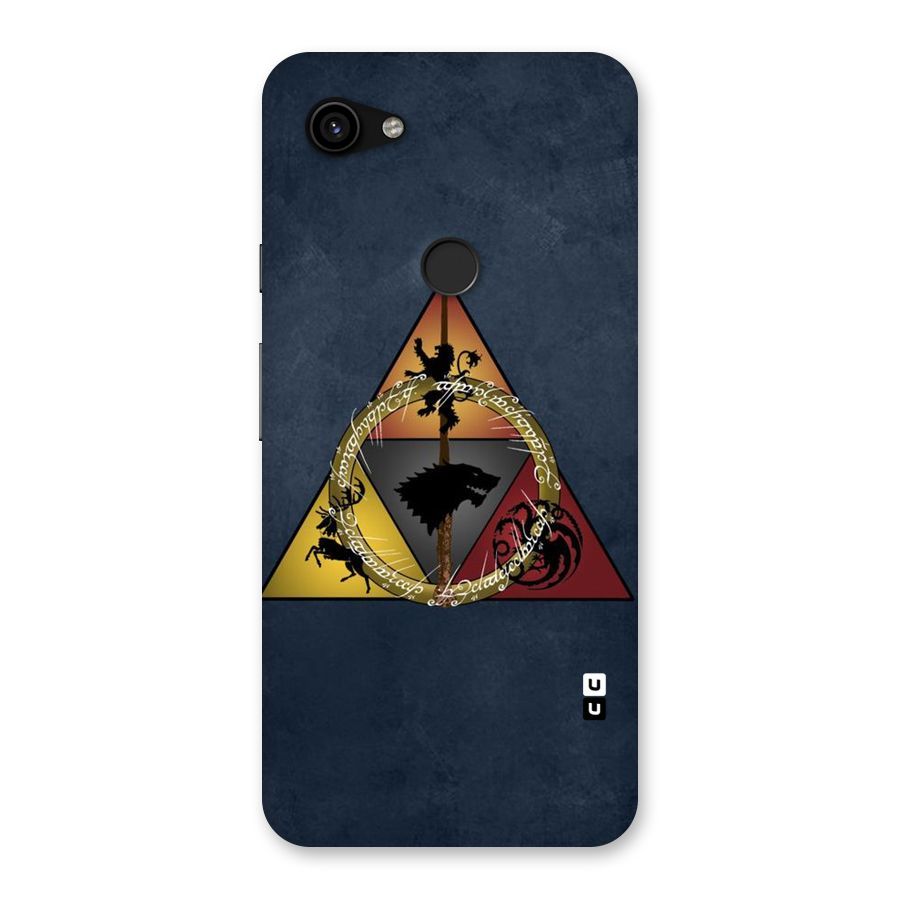 Fight For Crown Back Case for Google Pixel 3a XL
