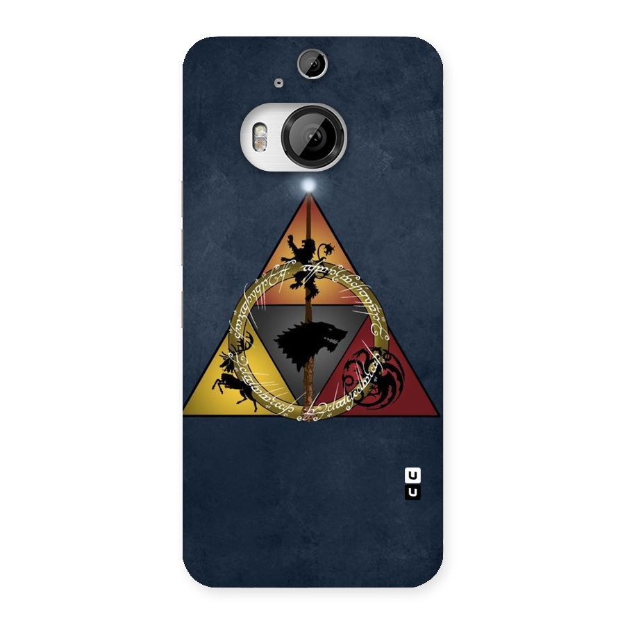 Fight For Crown Back Case for HTC One M9 Plus