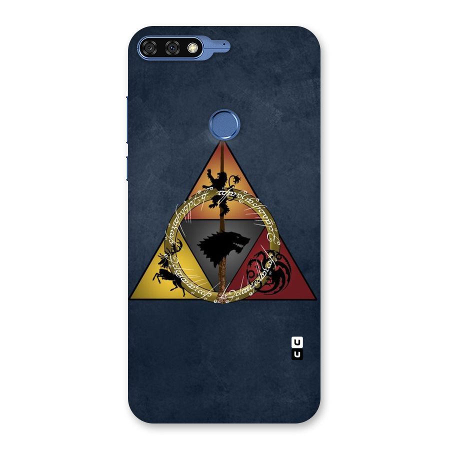 Fight For Crown Back Case for Honor 7C