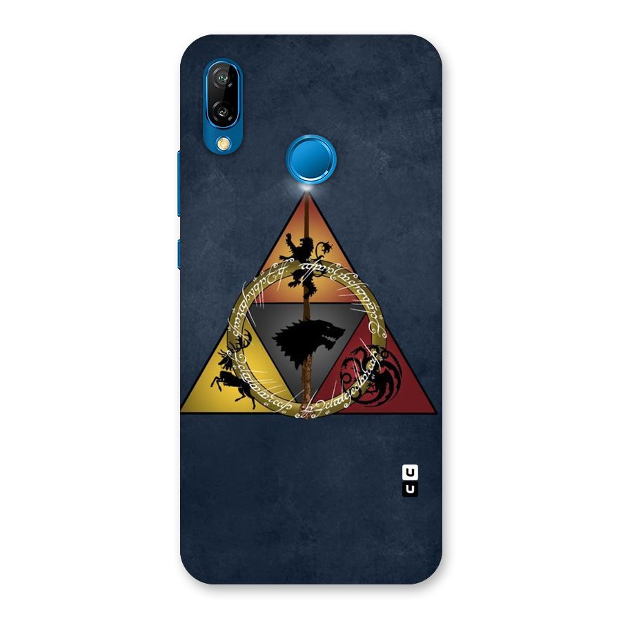 Fight For Crown Back Case for Huawei P20 Lite