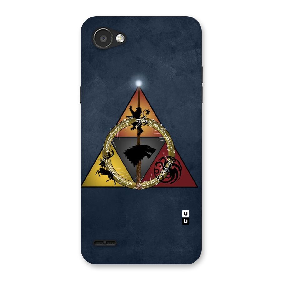 Fight For Crown Back Case for LG Q6