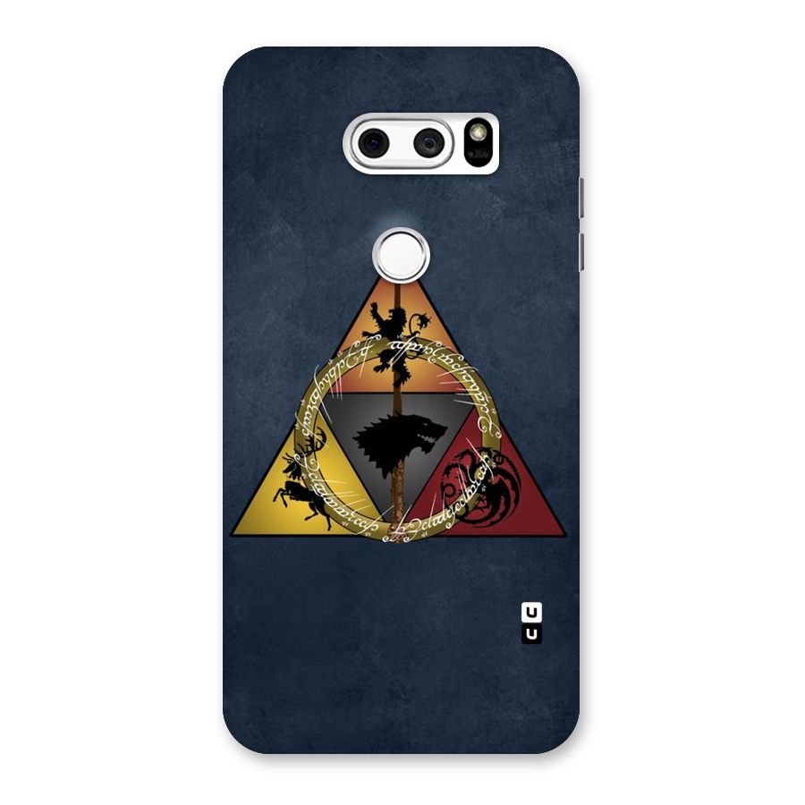 Fight For Crown Back Case for LG V30