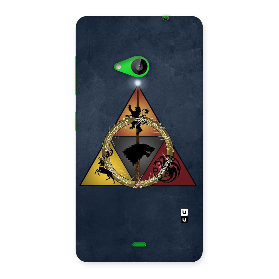 Fight For Crown Back Case for Lumia 535