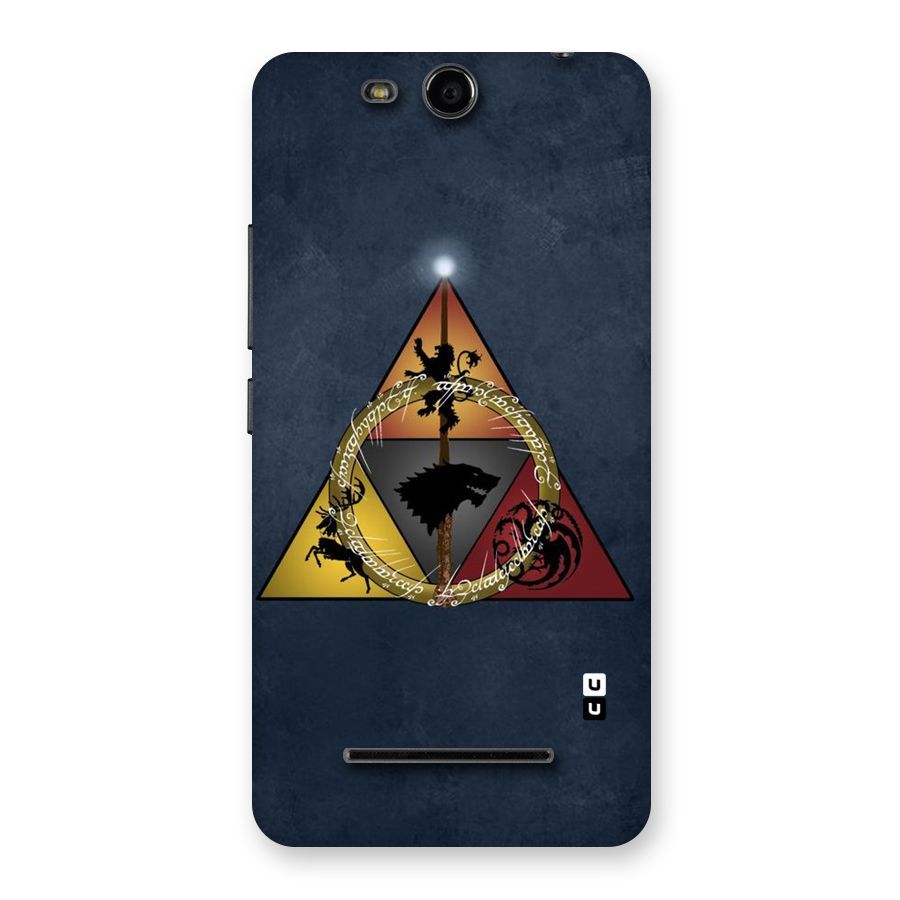 Fight For Crown Back Case for Micromax Canvas Juice 3 Q392