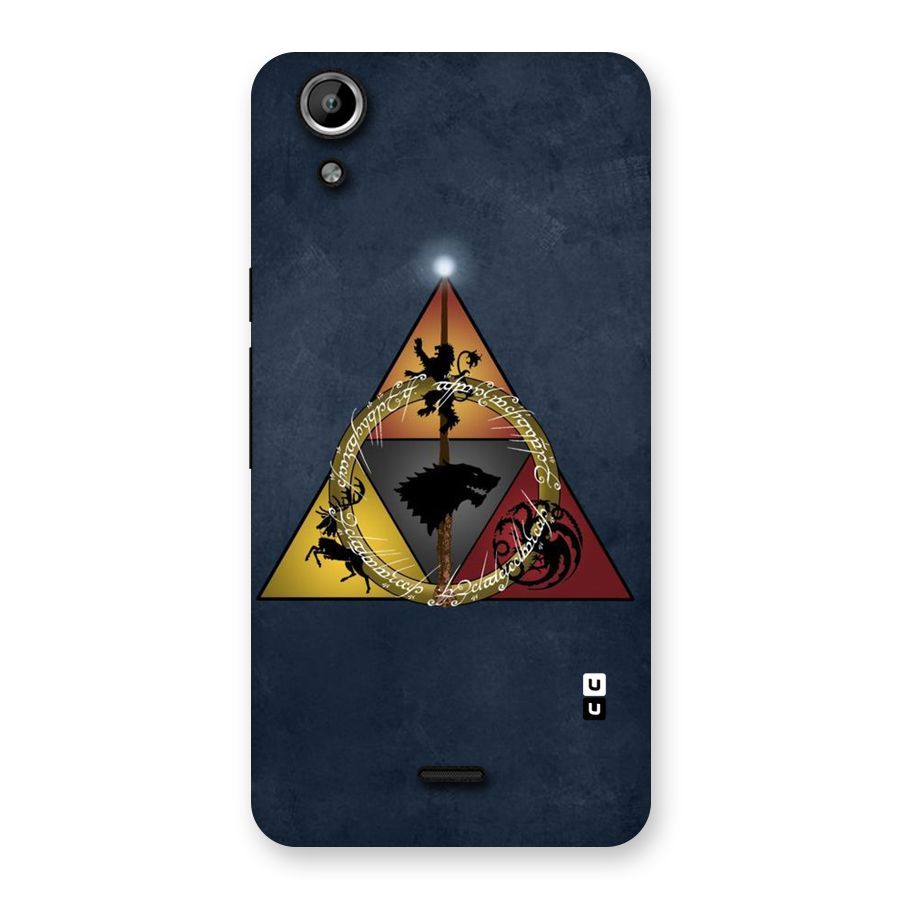 Fight For Crown Back Case for Micromax Canvas Selfie Lens Q345