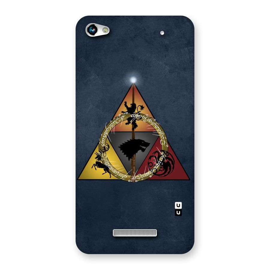 Fight For Crown Back Case for Micromax Hue 2