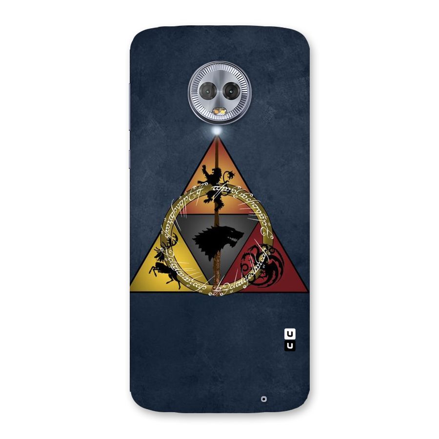 Fight For Crown Back Case for Moto G6 Plus