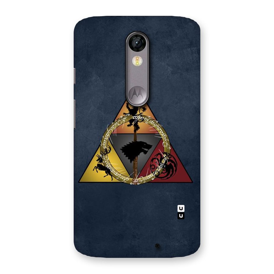 Fight For Crown Back Case for Moto X Force