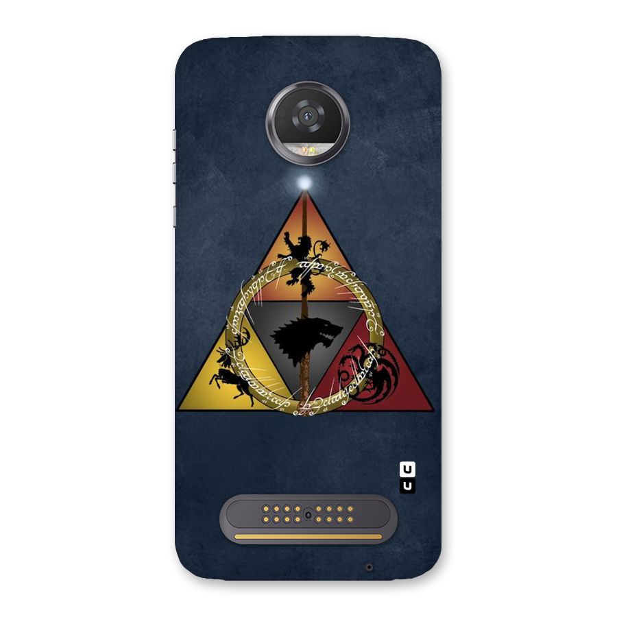 Fight For Crown Back Case for Moto Z2 Play