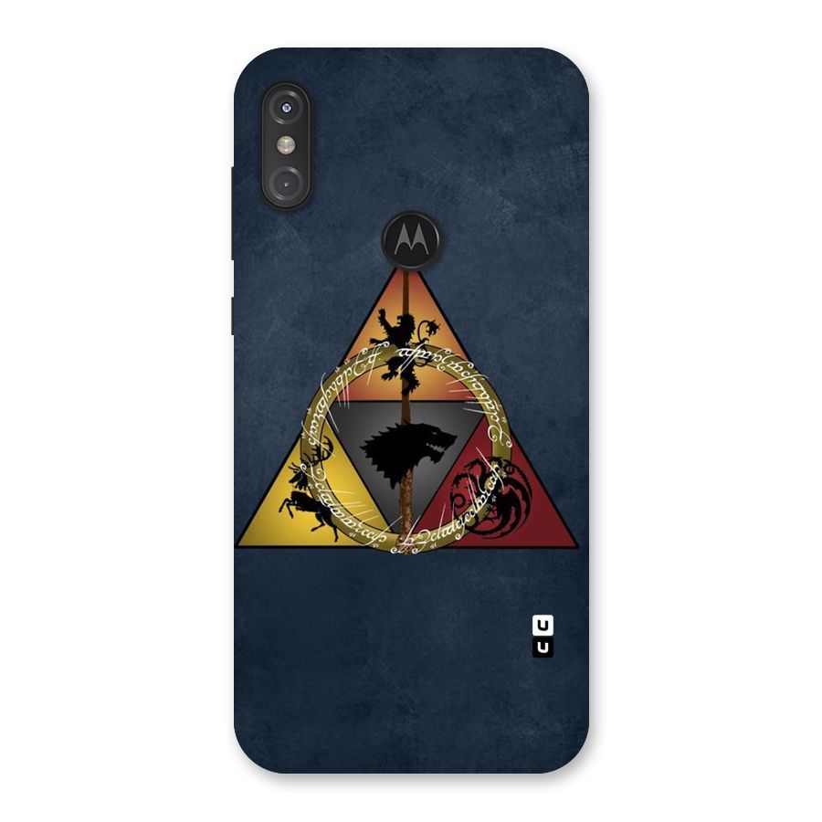 Fight For Crown Back Case for Motorola One Power