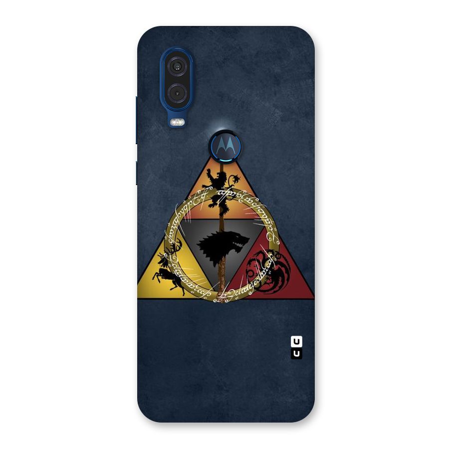 Fight For Crown Back Case for Motorola One Vision