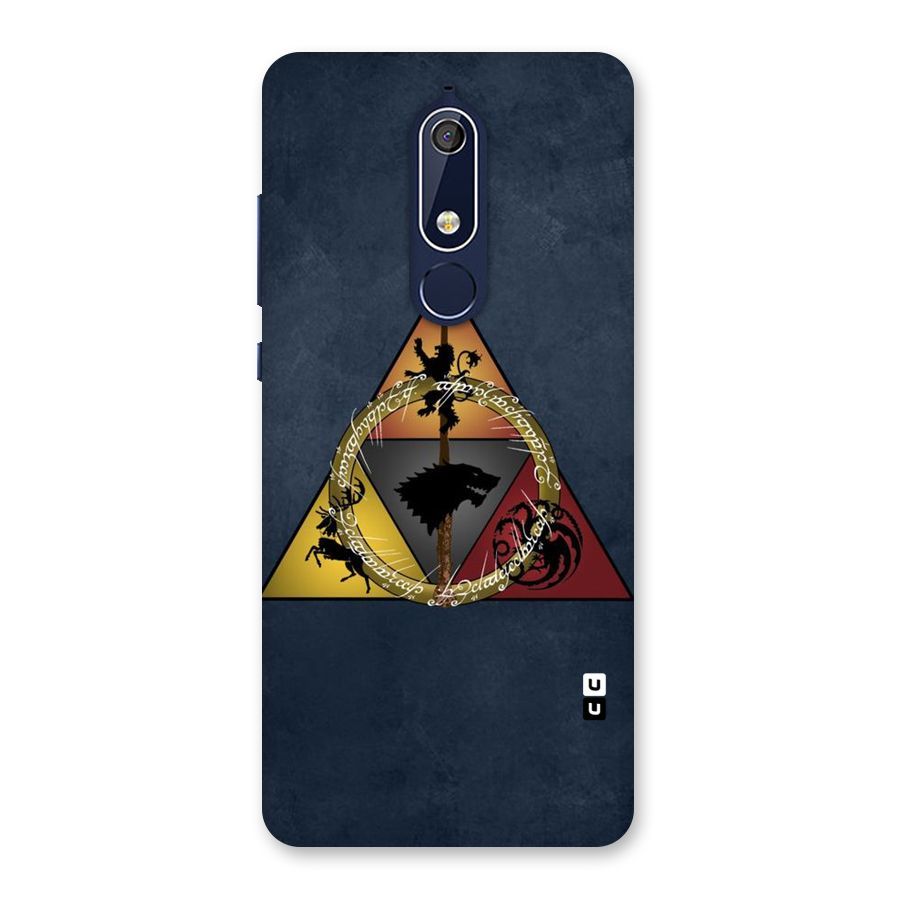 Fight For Crown Back Case for Nokia 5.1