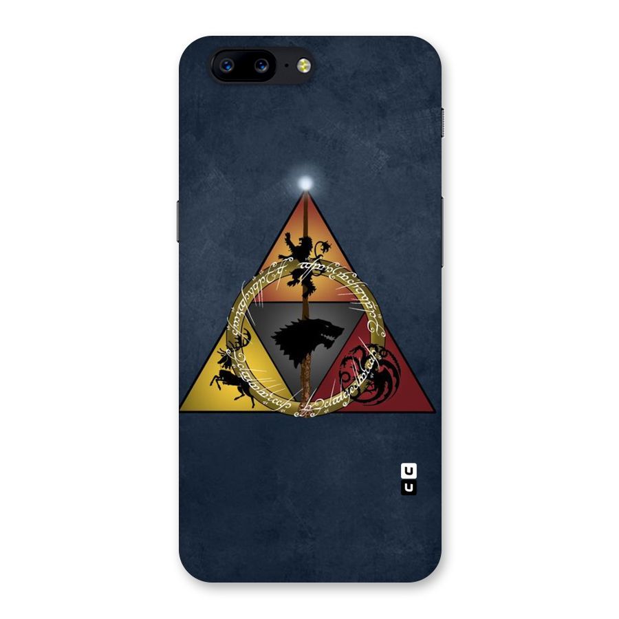 Fight For Crown Back Case for OnePlus 5