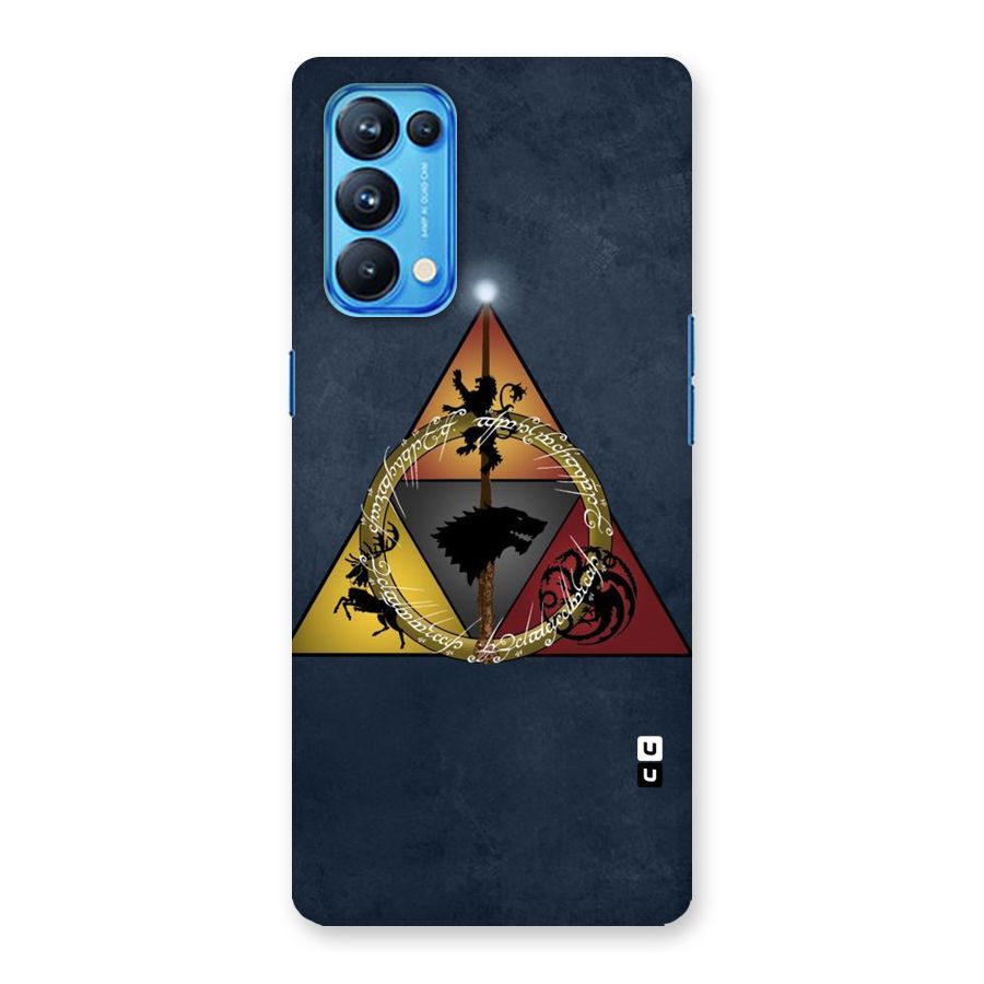 Fight For Crown Back Case for Oppo Reno5 Pro 5G