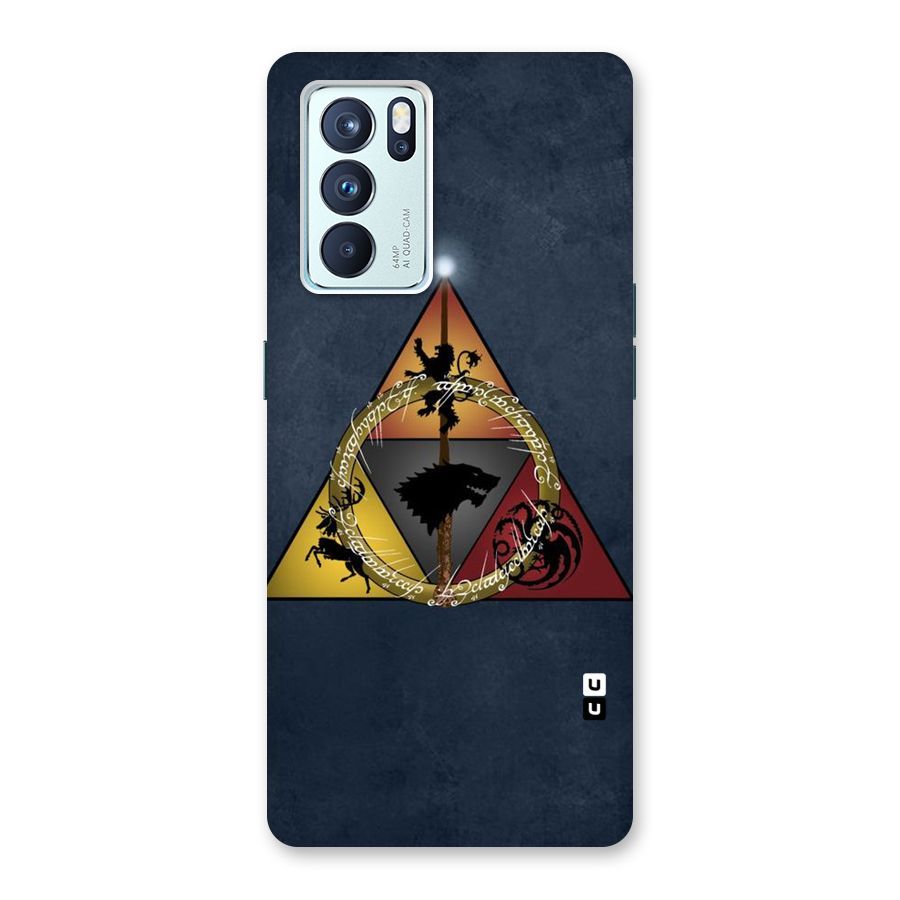 Fight For Crown Back Case for Oppo Reno6 Pro 5G