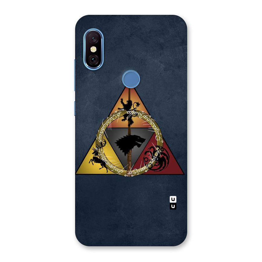 Fight For Crown Back Case for Redmi Note 6 Pro