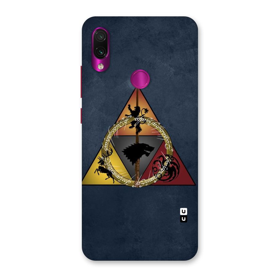 Fight For Crown Back Case for Redmi Note 7 Pro