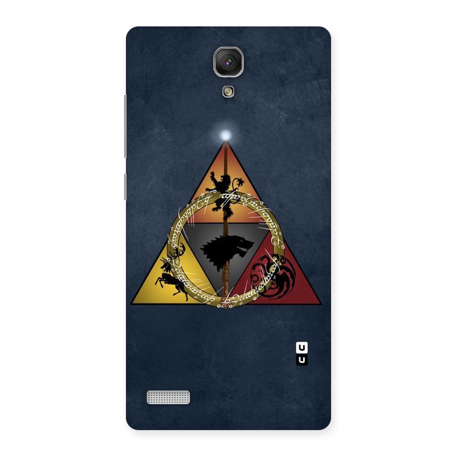 Fight For Crown Back Case for Redmi Note Prime