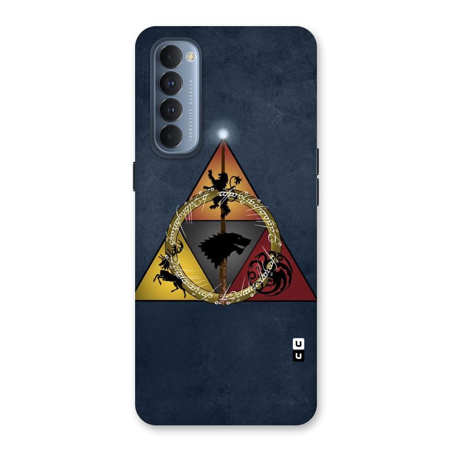 Fight For Crown Back Case for Reno4 Pro