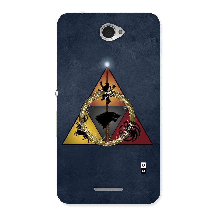 Fight For Crown Back Case for Sony Xperia E4