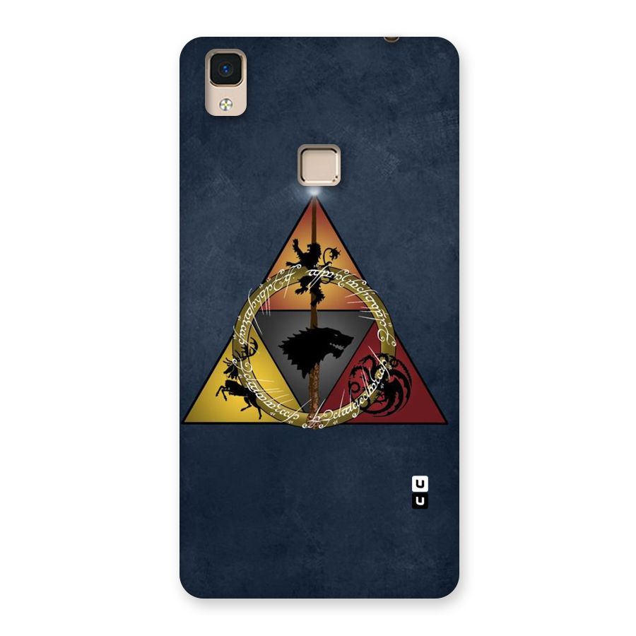 Fight For Crown Back Case for V3 Max