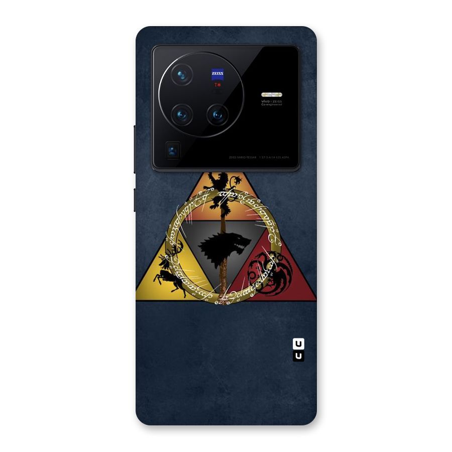 Fight For Crown Back Case for Vivo X80 Pro