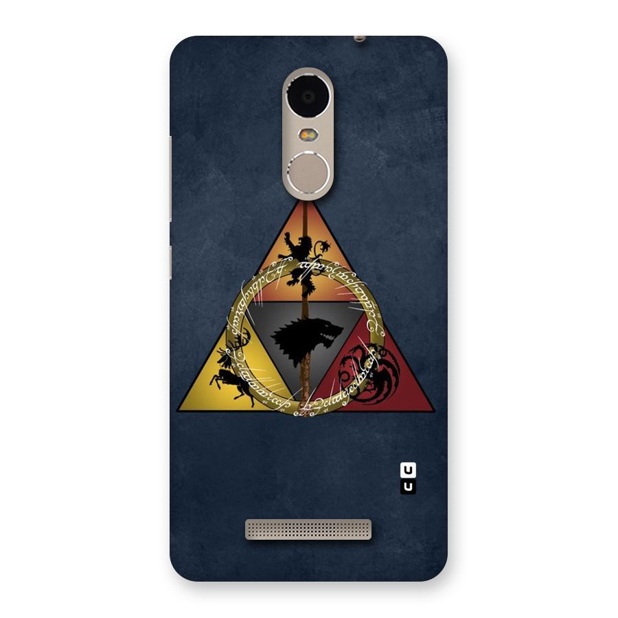 Fight For Crown Back Case for Xiaomi Redmi Note 3