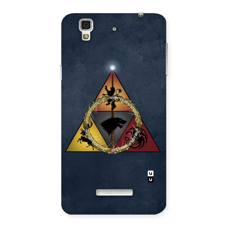 Fight For Crown Back Case for Yu Yureka