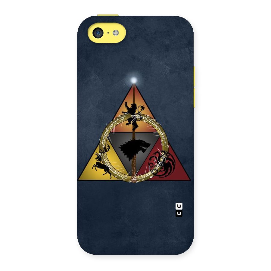 Fight For Crown Back Case for iPhone 5C