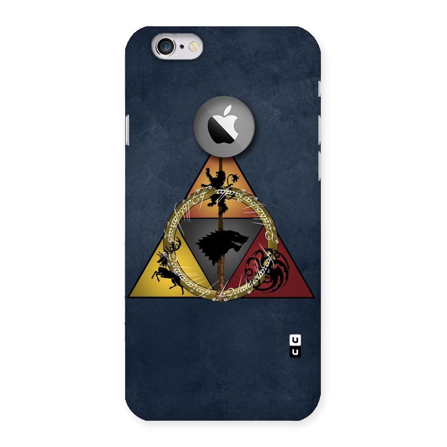 Fight For Crown Back Case for iPhone 6 Logo Cut