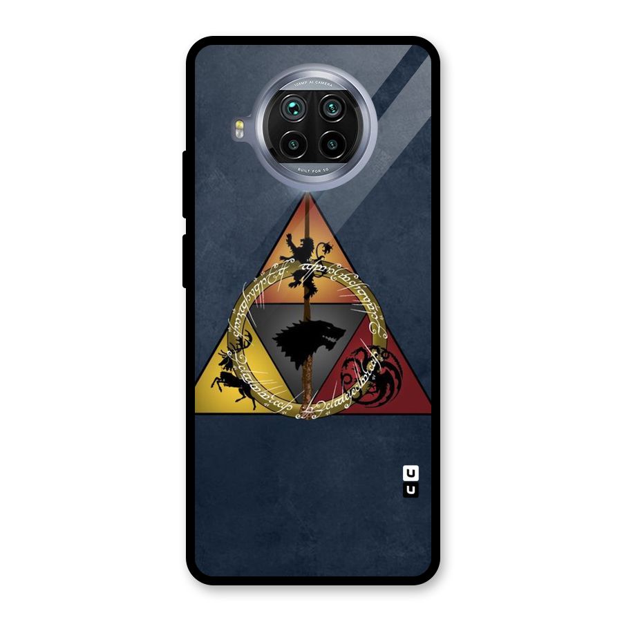 Fight For Crown Glass Back Case for Mi 10i
