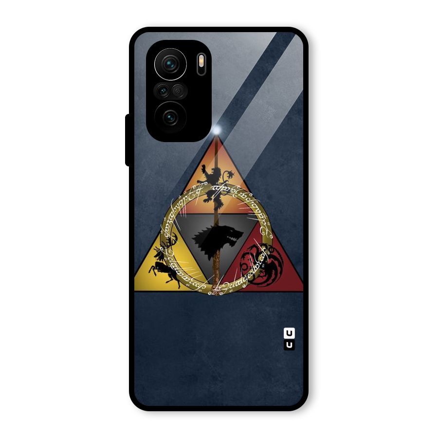 Fight For Crown Glass Back Case for Mi 11X Pro