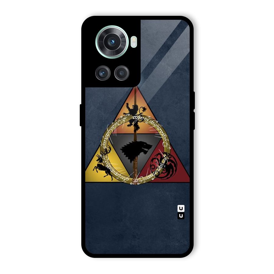 Fight For Crown Glass Back Case for OnePlus 10R